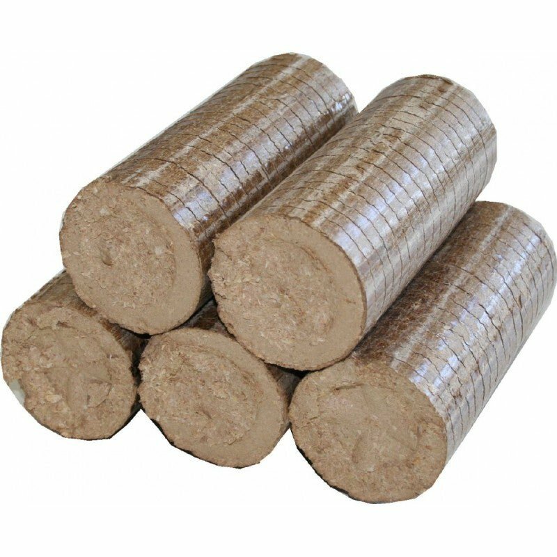 AE112KJKJK Langlebige Holzscheite aus verdichtetem Holz – Palette 1008 kg – Bild 1